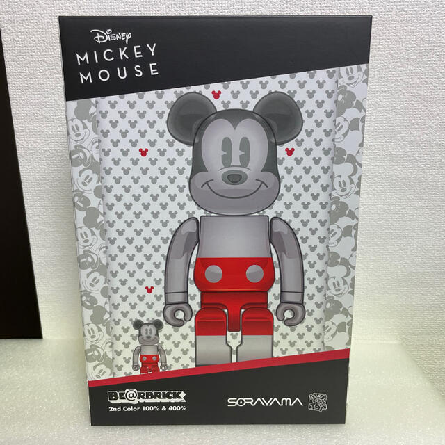 MEDICOM TOY(メディコムトイ)のBE@RBRICK FUTURE MICKEY 2nd COLOR ver エンタメ/ホビーのおもちゃ/ぬいぐるみ(キャラクターグッズ)の商品写真