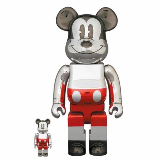 100amp400％送料込‼️BE@RBRICK FUTURE MICKEY 100&400%