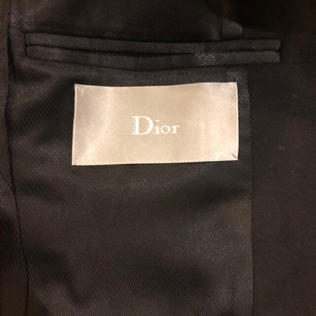 DIOR HOMME(ディオールオム)のdior homme 18aw ファー　コート メンズのジャケット/アウター(チェスターコート)の商品写真