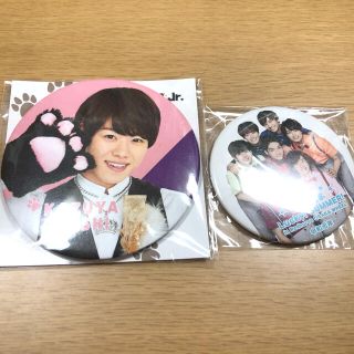 ジャニーズジュニア(ジャニーズJr.)の大橋和也　缶バッジ(アイドルグッズ)