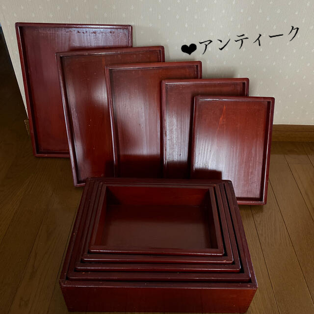 入れ子の木箱 6箱 古道具 アンティーク - コレクション