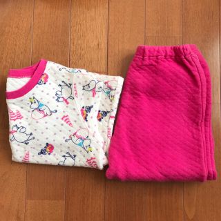 ユニクロ(UNIQLO)の専用☆UNIQLO キルトパジャマ 100(パジャマ)