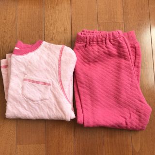 ユニクロ(UNIQLO)のUNIQLO キルトパジャマ 100(パジャマ)