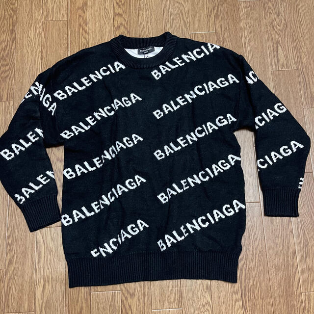 最終値下げBALENCIAGA ニット Lサイズ 日本直販 zaroncosmetics.com