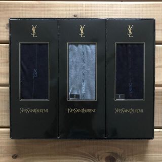 サンローラン(Saint Laurent)のイブサンローラン｜紳士 靴下 三足組(ソックス)