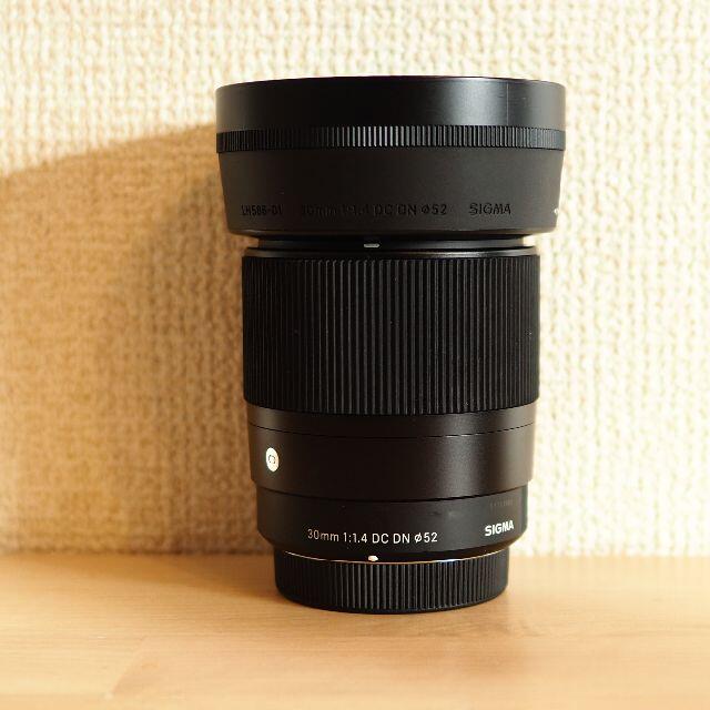 【再値下げ】SIGMA 30mm F1.4 DC DN（マイクロフォーサーズ用）