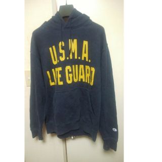 チャンピオン(Champion)の希少 国内正規品 Champion USMA SWEAT PARKER XL 紺(パーカー)