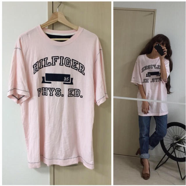 TOMMY HILFIGER(トミーヒルフィガー)のtommy ダボtee💋 レディースのトップス(Tシャツ(半袖/袖なし))の商品写真