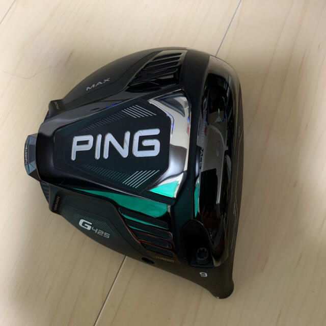 ピンG425MAXドライバー9度ヘッドのみ スポーツ/アウトドア ゴルフ