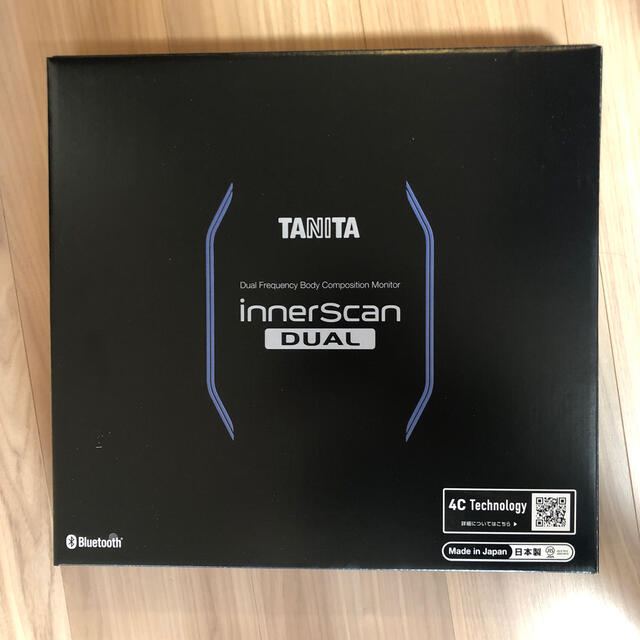 TANITA(タニタ)のインナースキャンデュアル RD-917L-BK スマホ/家電/カメラの美容/健康(体重計/体脂肪計)の商品写真