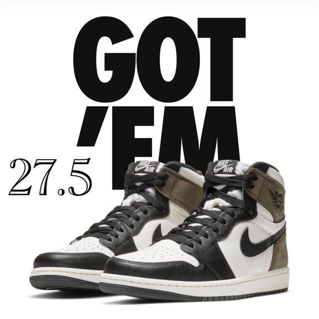 air jordan 1 dark mocha 即日発送