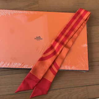 エルメス(Hermes)のエルメス　スカーフ　ツイリー【再値下げ】(バンダナ/スカーフ)