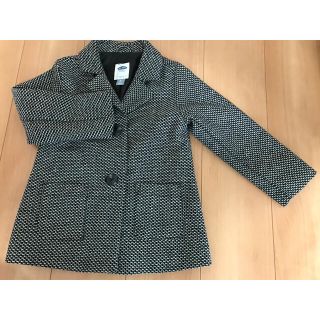 オールドネイビー(Old Navy)のオールドネイビー　ツイードコート　5Ｔ　100  110 女の子　オシャレ(コート)