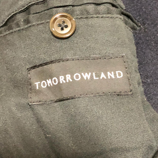 TOMORROWLAND(トゥモローランド)のトゥモローランド　ウールコート　TOMORROWLAND メンズのジャケット/アウター(ピーコート)の商品写真