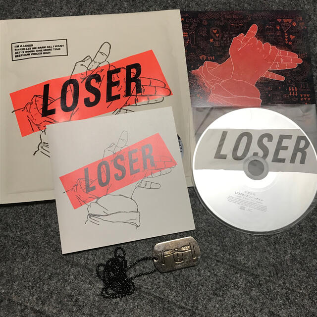 LOSER/ナンバーナイン(LOSER盤/初回限定盤)ドッグタグ 米津玄 LOSER/ナンバーナイン(LOSER盤/初回限定盤)ドッグタグ 米津玄