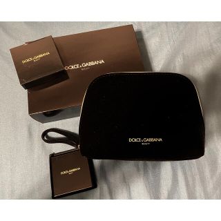 ドルチェアンドガッバーナ(DOLCE&GABBANA)の【DOLCE&GABBANA】ノベルティ ポーチ、鏡(ノベルティグッズ)