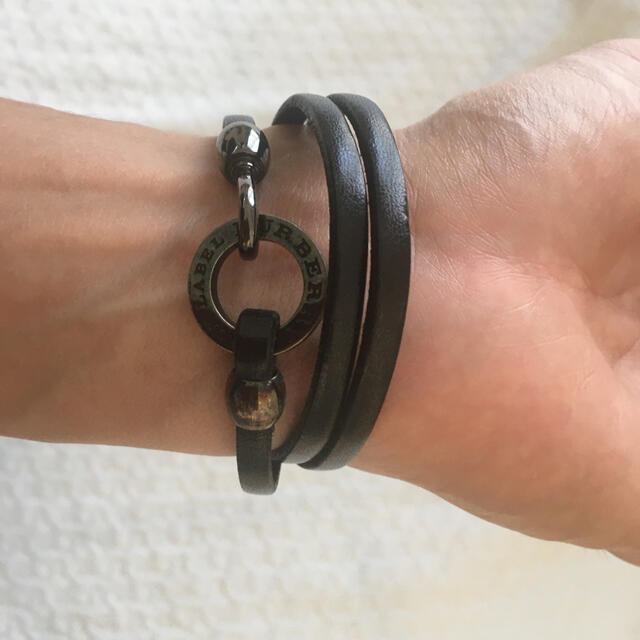 BURBERRY BLACK LABEL(バーバリーブラックレーベル)のバーバリー ブラックレーベル ブレスレット メンズのアクセサリー(ブレスレット)の商品写真