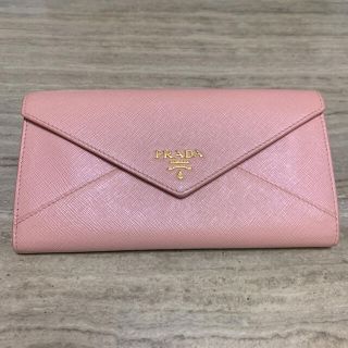 プラダ(PRADA)のプラダ　PRADA 長財布　ピンク(財布)