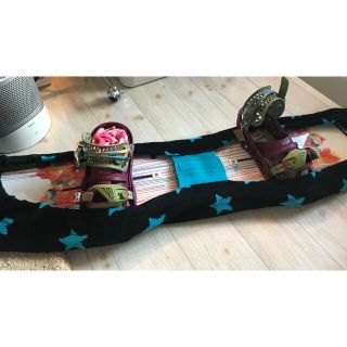 バートン(BURTON)のBurton ボード142センチ＋ビンディングのレディースMセット おまけ付き(ボード)