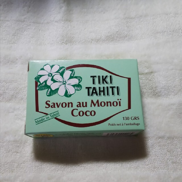 タヒチ モノイココナッツ石鹸 コスメ/美容のボディケア(ボディソープ/石鹸)の商品写真
