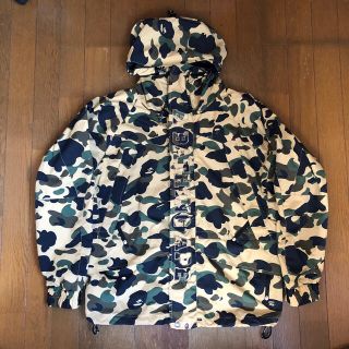 アベイシングエイプ(A BATHING APE)のA BATHING APE スノボジャケット　M(マウンテンパーカー)