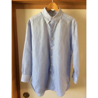 ワイシャツ ストライプシャツ  TEIJIN MEN‘S SHOP  L(シャツ)