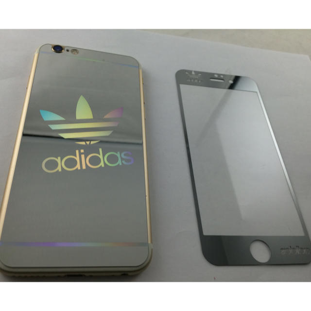 adidas(アディダス)の海外限定アディダス強化ガラス 4色選択 スマホ/家電/カメラのスマホアクセサリー(保護フィルム)の商品写真