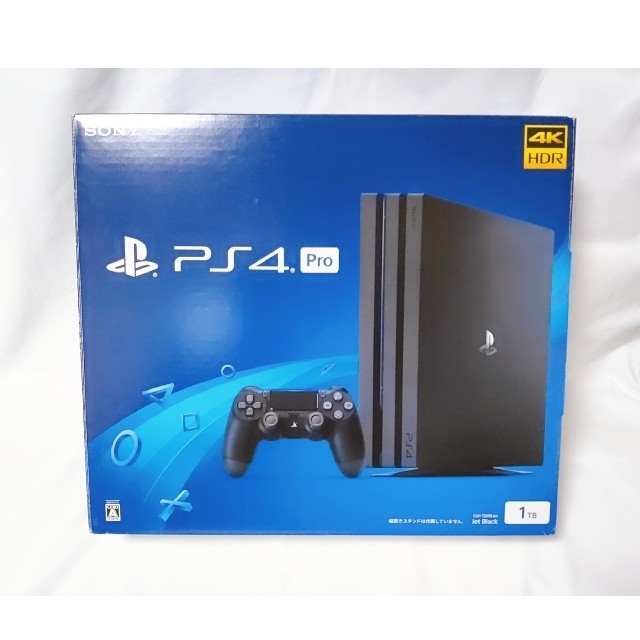 取寄 PS4 Pro CUH-7200BB01 ジェットブラック 1TB 保証付 エンタメ