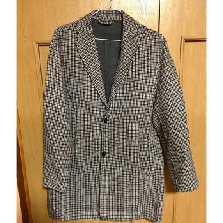 ザラ(ZARA)のZARA 千鳥格子柄コート(チェスターコート)