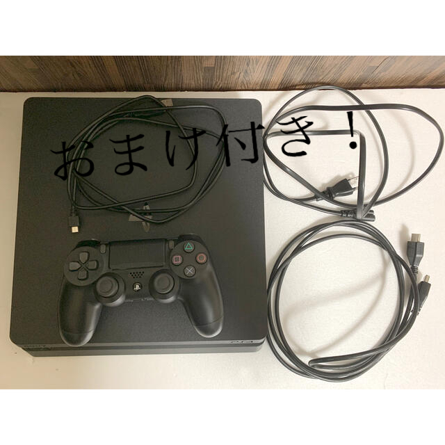 PS4 CUH-2100B 本体 ケーブル コントローラー おまけ付