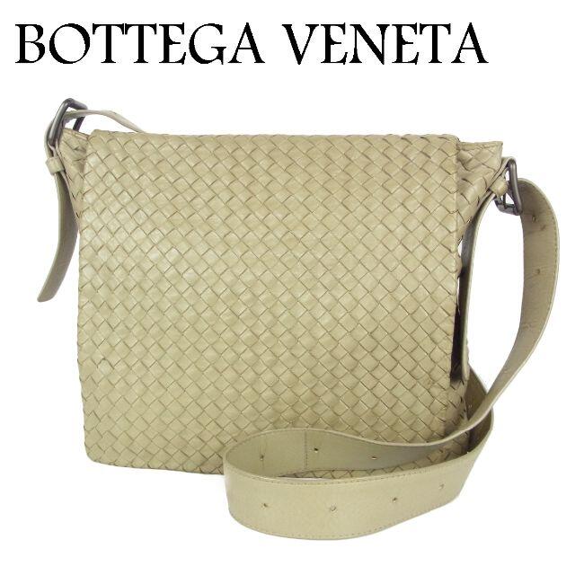 Bottega Veneta(ボッテガヴェネタ)のボッテガヴェネタ イントレチャート 編み込み レザー ショルダー バッグ レディースのバッグ(ショルダーバッグ)の商品写真