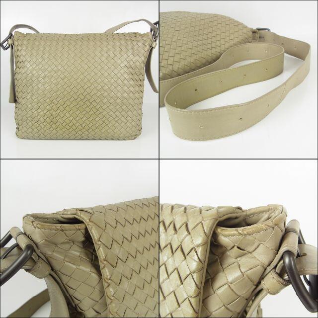 Bottega Veneta(ボッテガヴェネタ)のボッテガヴェネタ イントレチャート 編み込み レザー ショルダー バッグ レディースのバッグ(ショルダーバッグ)の商品写真