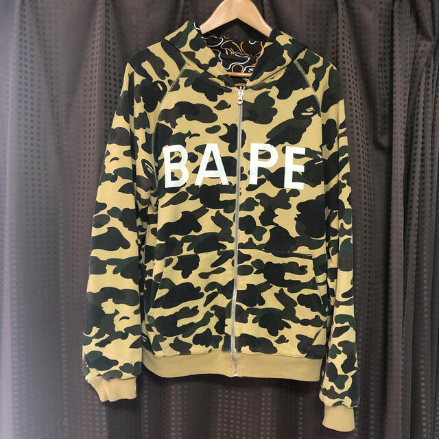 リバーシブルパーカー【A BATHING APE】L