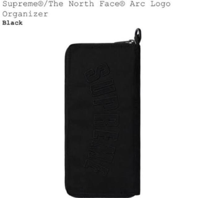 低価格の supreme - Supreme North オーガナイザー Face 長財布
