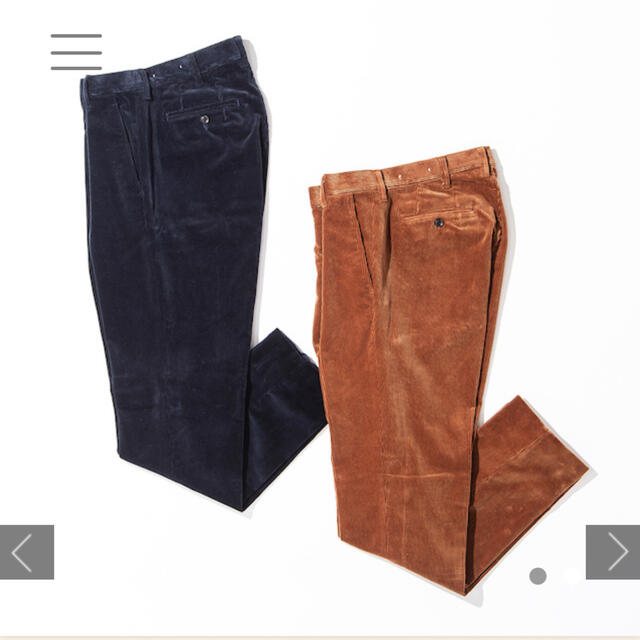 COMOLI(コモリ)のcantate Corduroy One-tuckTrousers HERMES メンズのパンツ(スラックス)の商品写真