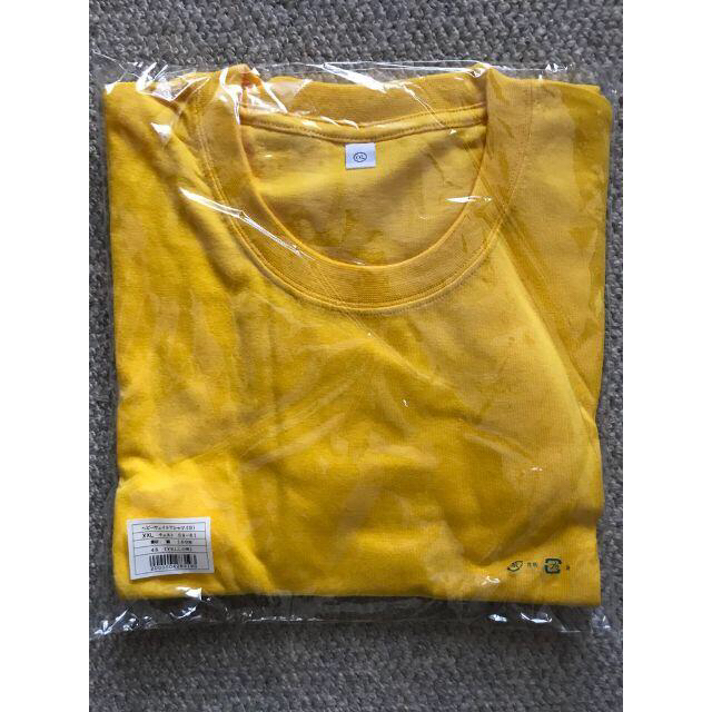 UNIQLO(ユニクロ)のユニクロ ヘビーウエイトTシャツ　無地黄色XXL メンズのトップス(Tシャツ/カットソー(半袖/袖なし))の商品写真