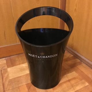 モエエシャンドン(MOËT & CHANDON)の【Ｓ 様・専用】シャンパンクーラー／モエ（黒・金）(アルコールグッズ)