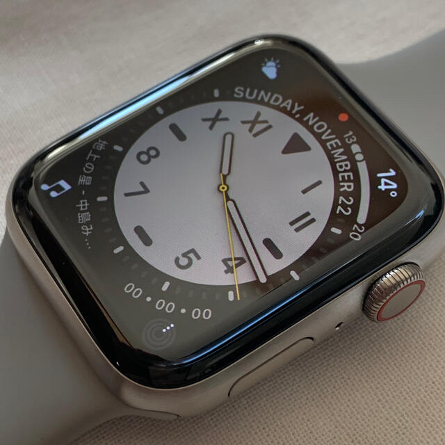 メンズApple watch 6 チタニウム　44mm