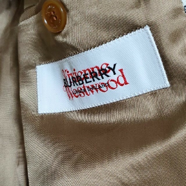 vivienne Westwood burberryコラボジャケット