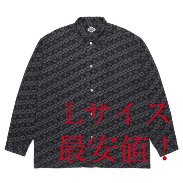 BUDSPOOL x GAKKIN 花罰 × 麻 PATTERN SHIRT L - tsm.ac.in