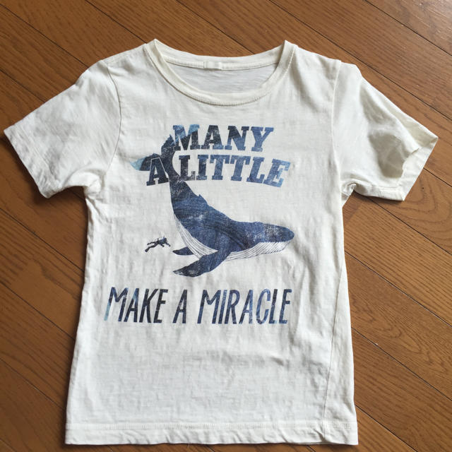 GU(ジーユー)の子どもＴシャツ キッズ/ベビー/マタニティのキッズ服男の子用(90cm~)(Tシャツ/カットソー)の商品写真