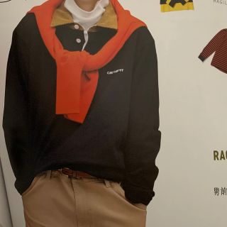 カーハート(carhartt)のカーハート　ラガーシャツ(ポロシャツ)