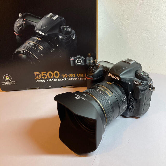 【美品】Nikon ニコン D500 16-80 VR レンズキット