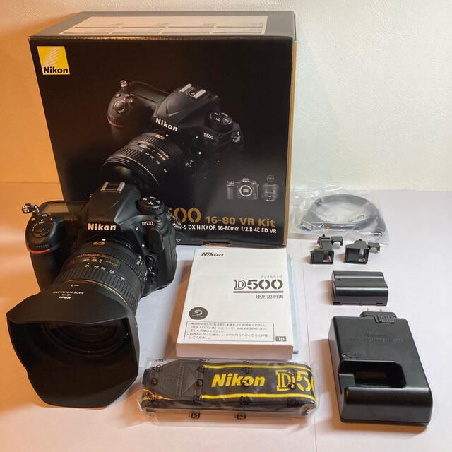 Nikon D500 16-80 VR レンズキット　オマケ付き