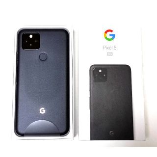 新品 Google Pixel5 5G 128GB JustBlack 黒(スマートフォン本体)