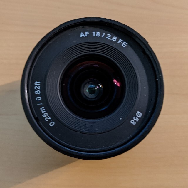 SONY(ソニー)のSAMYANG サムヤン AF 18mm F2.8 SONY FE Eマウント スマホ/家電/カメラのカメラ(レンズ(単焦点))の商品写真