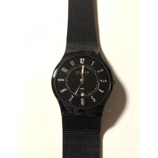 スカーゲン(SKAGEN)の【ジャンク品】SKAGEN [カービングメッシュ クオーツ(腕時計(アナログ))