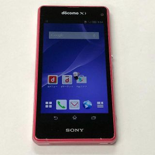 ソニー(SONY)のdocomo SO-02F ピンク(スマートフォン本体)