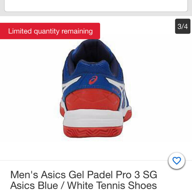 asics(アシックス)の⭐️新品未使用⭐️ アシックス　テニスシューズ　オムニ スポーツ/アウトドアのテニス(シューズ)の商品写真