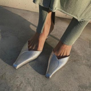 アメリヴィンテージ(Ameri VINTAGE)のアメリヴィンテージ Ameri LITTLE SQUARE TOE MULE(ミュール)